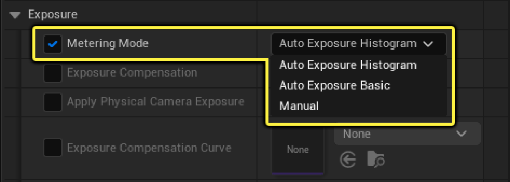 Auto Exposure Histogram 自动曝光